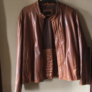 Bernardo men's leather jacket